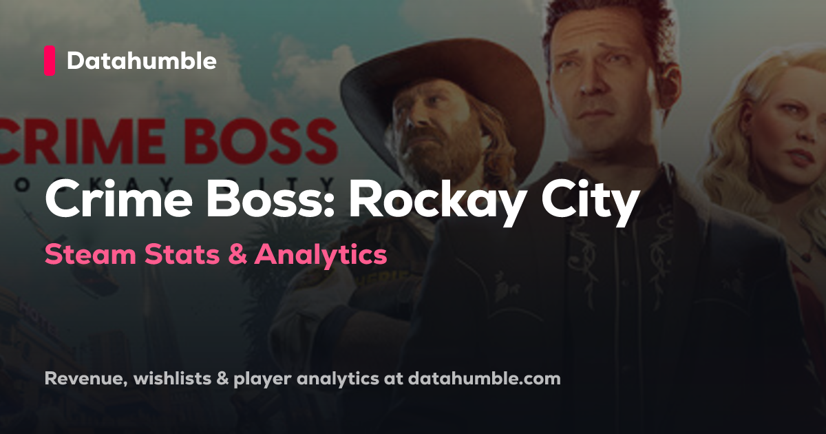 Crime Boss: Rockay City - Steam Analytics • Datahumble