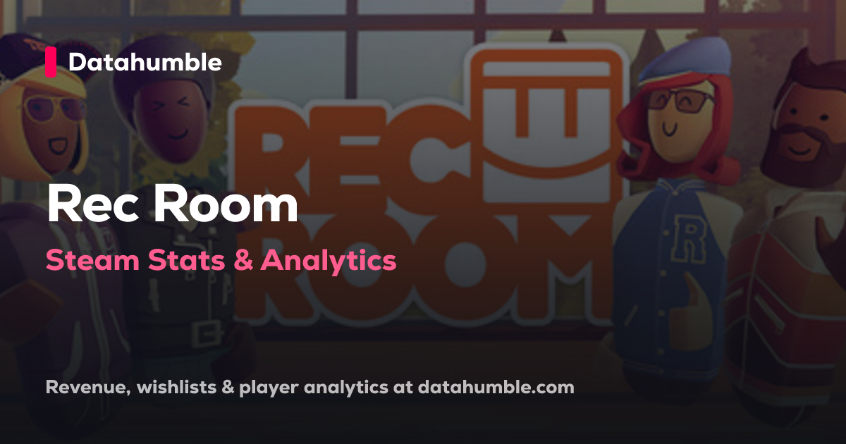 Rec Room - Steam Analytics • Datahumble